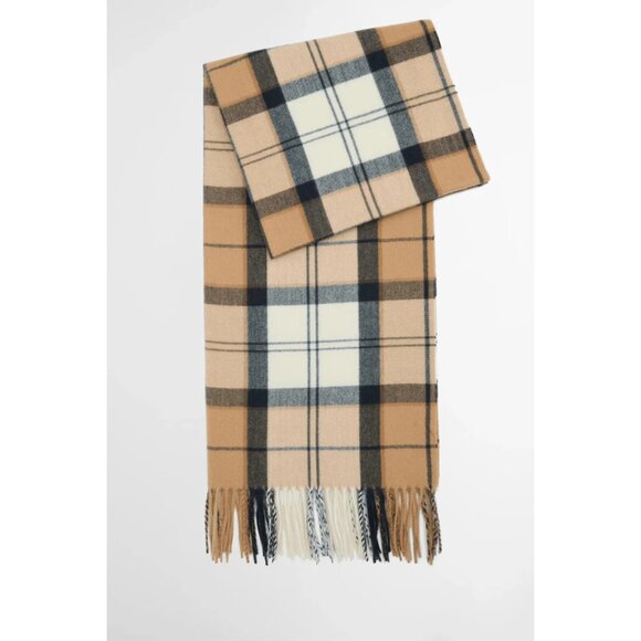 New Barbour Hailes Plaid Scarf - Picture 3 of 5